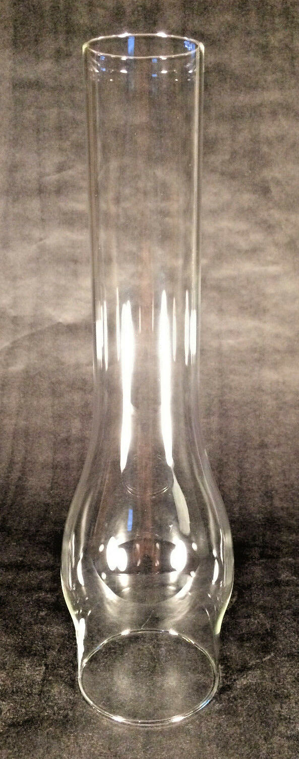 New 3" X 12" Clear Glass Oil Lamp Chimney For #2 Burners And 3" Galleries #ch954